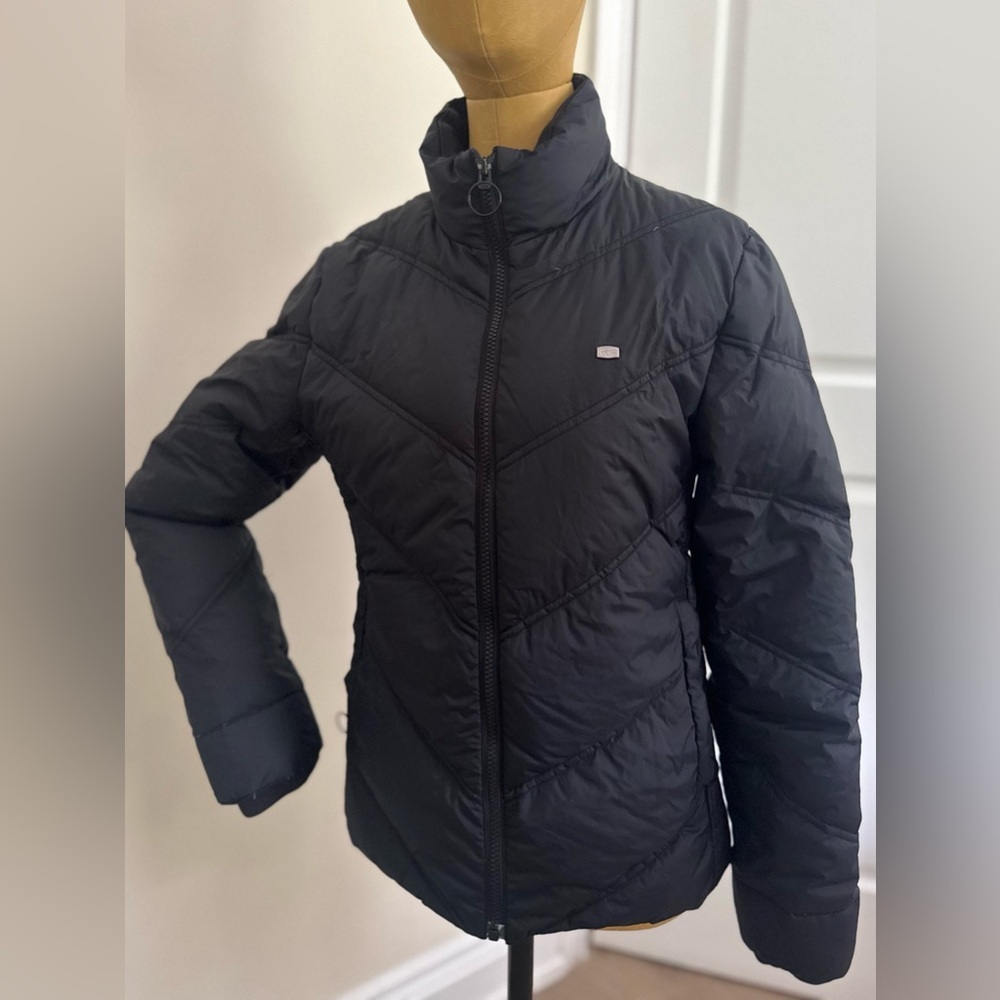 Lacoste Women’s Black Down Puffer Jacket (38)